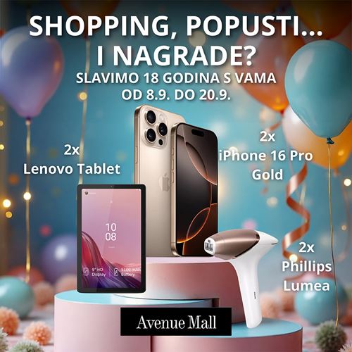 Velika nagradna igra Avenue Malla